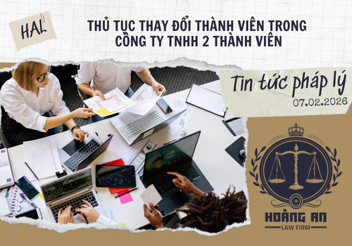 Thủ Tục Thay Đổi Thành Viên Trong Công Ty Tnhh 2 Thành Viên